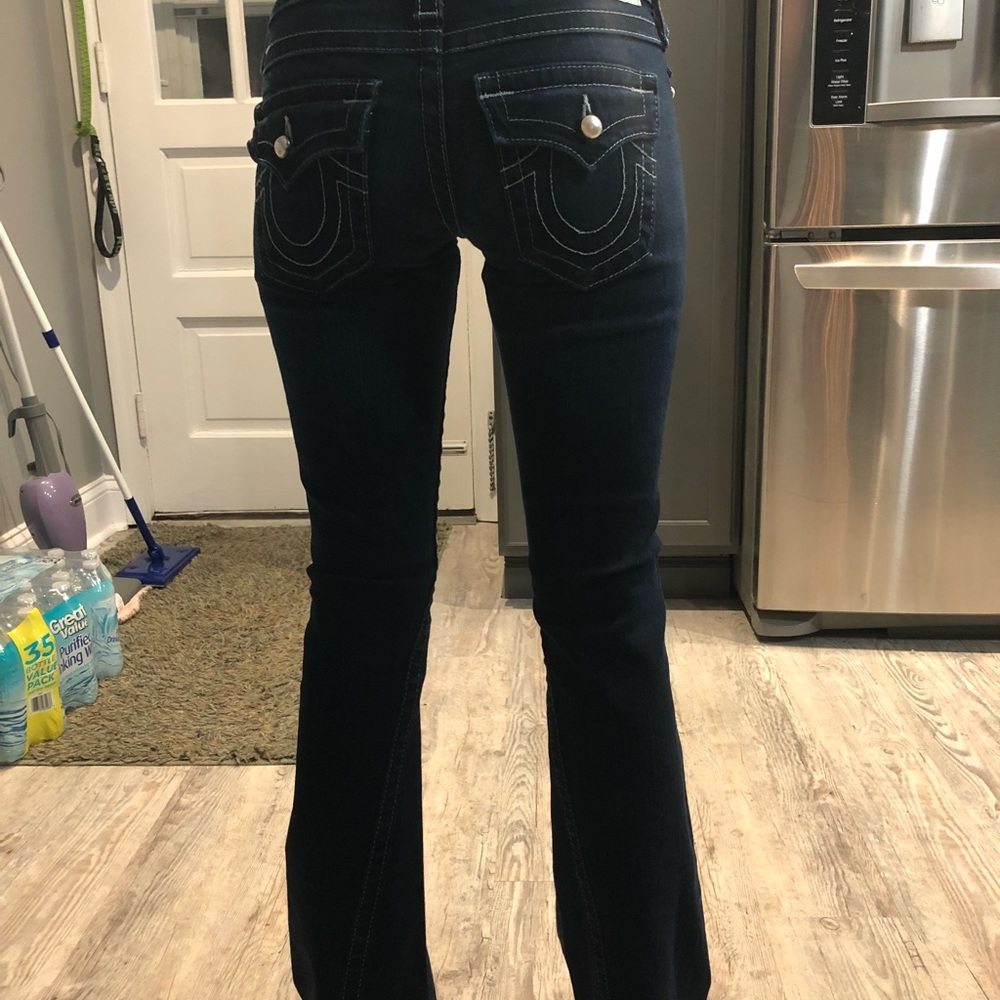 🔥Flare petite true religions!🔥